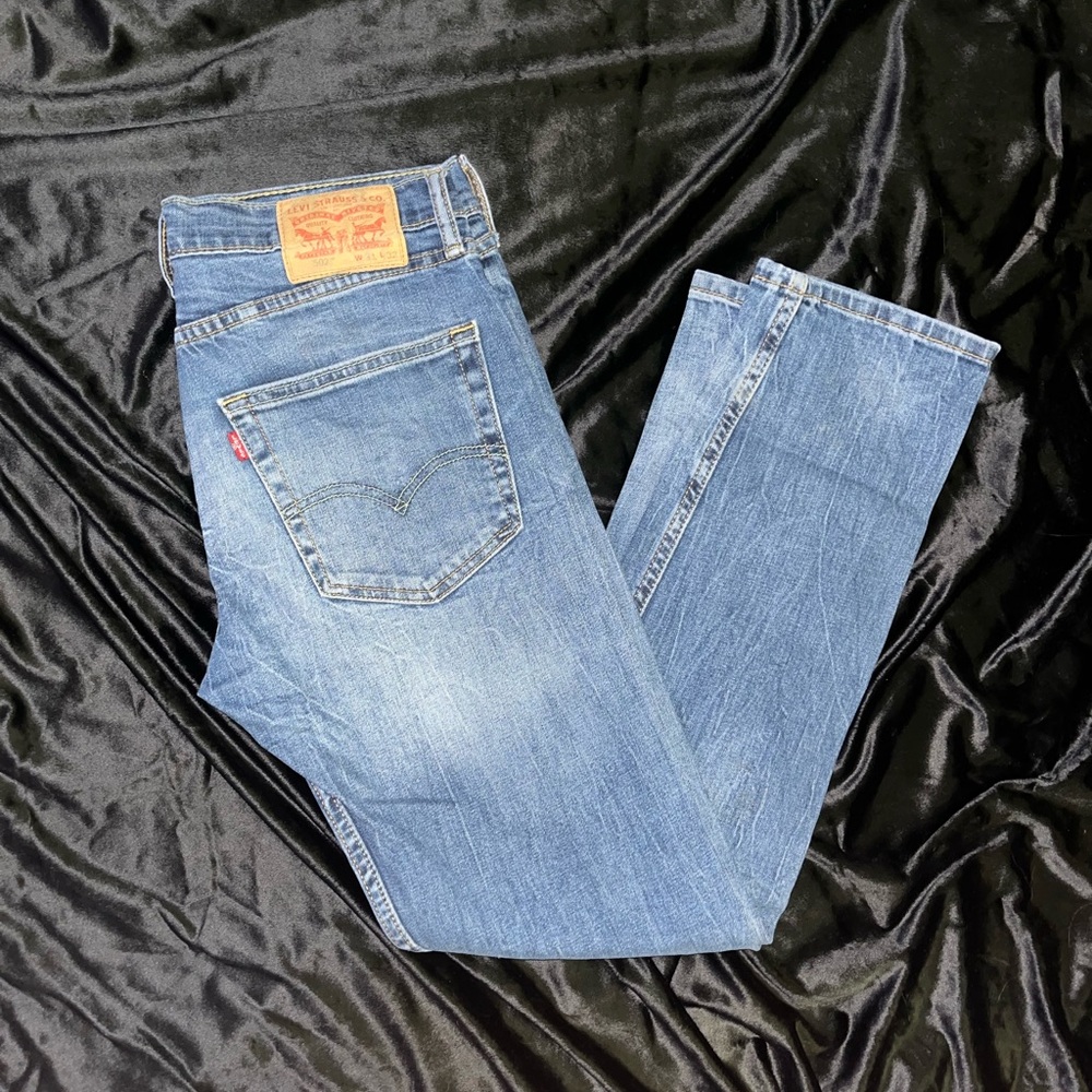 Mens Levi’s Medium Wash 501 31x32